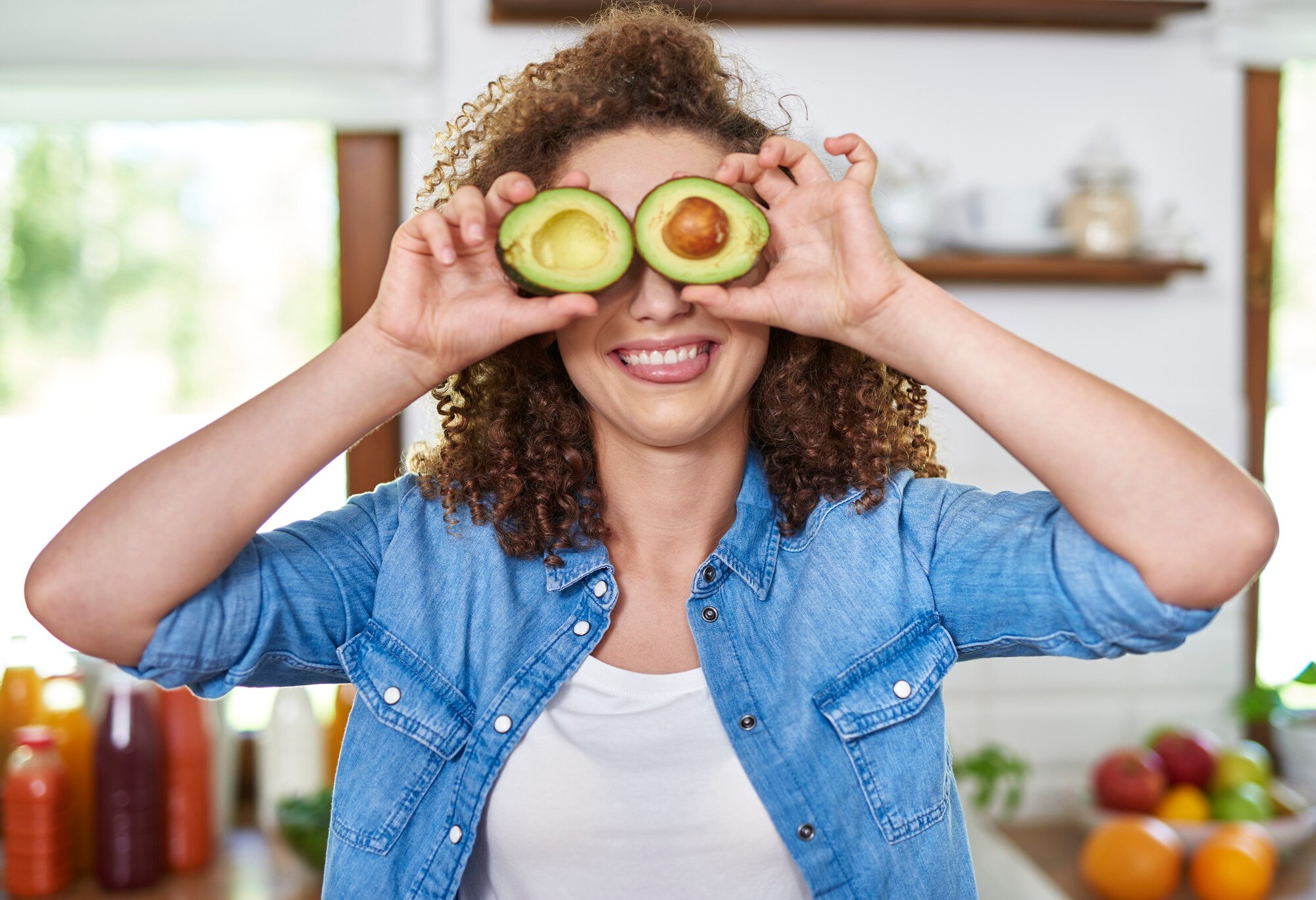 Alimentación saludable rica en nutrientes para los ojos